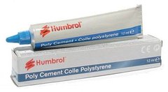 Humbrol Poly Cement 12ml Tube Клей для пластика в тюбике (Humbrol AE4021)