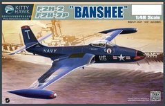 1/48 F2H-2/F2H-2P Banshee американский истребитель/разведчик (Kitty Hawk 80131) сборная модель