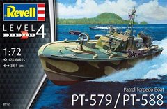 1/72 PT-579/PT-588 патрульный торпедный катер (Revell 05165), сборная модель