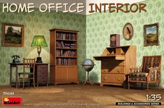 1/35 Домашний кабинет, набор сборной пластиковой мебели (Miniart 35644 Home Office Interior)