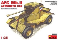 1/35 AEC Mk.II британський бронеавтомобіль (MiniArt 35155), збірна модель