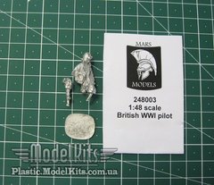 1:48 Британский пилот Первой мировой войны, 35 мм