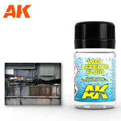 Жидкость для имитации мокрой поверхности, эмаль, 35 мл (AK Interactive AK079 Wet Effects Fluid)
