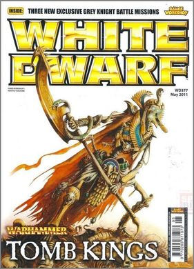 Журнал "White Dwarf" WD377 5/2011 May. Журнал від Games Workshop про Warhammer (англійською мовою)