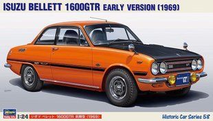 1/24 Автомобиль Isuzu Bellett 1600GTR Early Version 1969, серия Historic Car Series (Hasegawa 21158), сборная модель