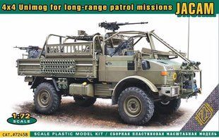1/72 JACAM 4x4 Unimog автомобиль для сил специальных операций (ACE 72458), сборная модель