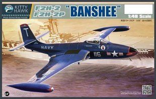1/48 F2H-2/F2H-2P Banshee американський винищувач/розвідник (Kitty Hawk 80131), збірна модель