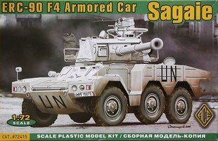 1/72 ERC-90 бронеавтомобіль ООН (ACE 72415), збірна модель
