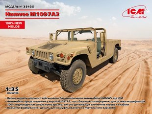 1/35 HMMWV M1097A2 Humvee армейский автомобиль (ICM 35435), сборная модель