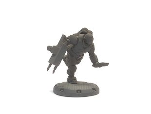 30mm Heavy Recon Grenadier, мініатюра DUST Tactics, пластикова нефарбована