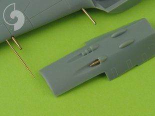 1/72 Стволы пулеметов MG.17, MG.FF, MG.151 + штанга ПВД для Focke-Wulf FW-190A2-A5 (Master AM-72-012), металл