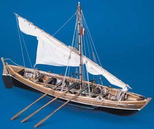 Mantua Model 742 Китобойное судно (Lancia baleniera) 1:16