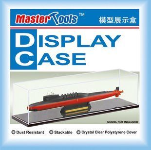 Підставка-бокс 359х89х89 мм із прозорим ковпаком, пластикова (Master Tools 09809 Display Case)
