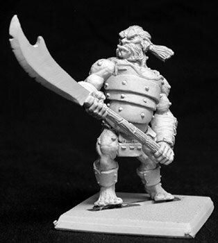 Reaper Miniatures Warlord - Gurm,Ogre w/Pole-axe - RPR-14054