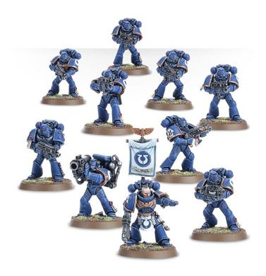 Space Marine Tactical Squad (Космодесант: тактический отряд) 10 фигур + аксессуары