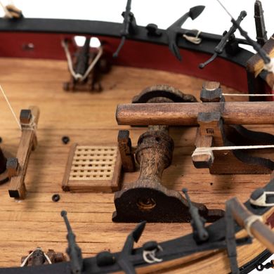 1/60 Піратська шхуна Едвенчур (Amati Modellismo 1446 Pirate Ship Adventure), збірна дерев'яна модель