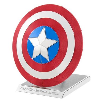 Щит Капітана Америка Marvel Avengers, збірна металева модель (Metal Earth MMS321) Captain America's Shield