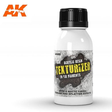 Акриловая смола для создания обьемной грязи и текстуры, 100 мл (AK Interactive AK-665 Texturizer acrylic resin)