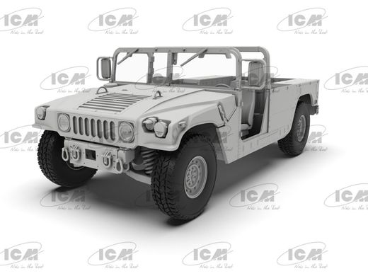 1/35 HMMWV M1097A2 Humvee армейский автомобиль (ICM 35435), сборная модель