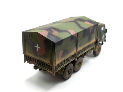 1/43 Автомобиль КамАЗ Вооруженных Сил Украины, готовая металлическая модель