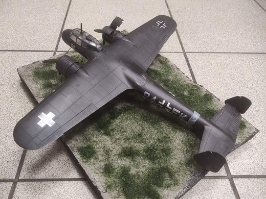 1/48 Dornier Do-17Z-7 немецкий ночной бомбардировщик, готовая модель авторской работы