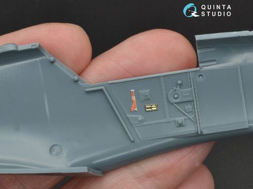 1/48 Обьемная 3D декаль для самолета Messerschmitt Bf-109G-6, интерьер, для моделей Eduard (Quinta Studio QD48094)