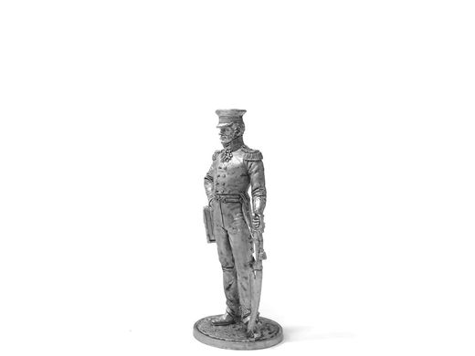 54 мм Генерал-майор А. П. Ермолов, Россия 1812 года (EK Castings Nap-75), коллекционная оловянная миниатюра