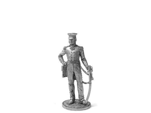 54 мм Генерал-майор О. П. Єрмолов, Росія 1812 року (EK Castings Nap-75), колекційна олов'яна мініатюра