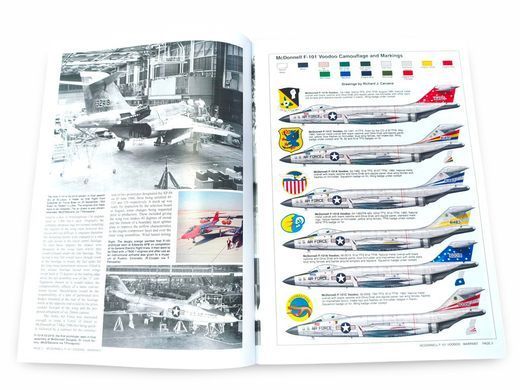 Монографія "McDonnell F-101 Voodoo. Warpaint Series 47" by Kev Darling (англійською мовою)