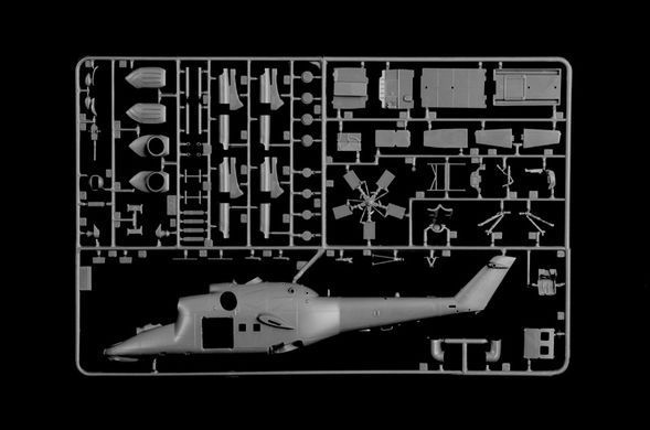 1/72 Вертолет Миль Ми-24В/Ми-35 (Italeri 1432), сборная&nbsp;модель