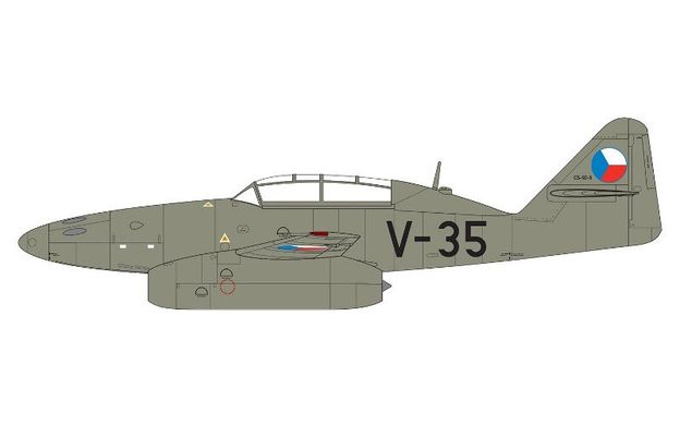 1/72 Messerschmitt Me-262B-1a/U1 ночной истребитель (Airfix 04062) сборная модель