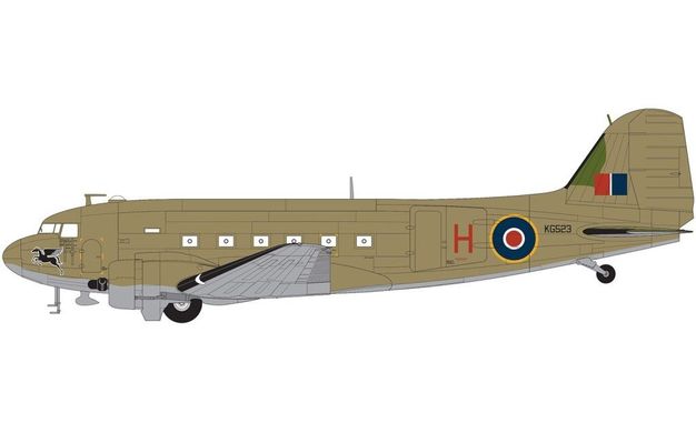 1/72 Douglas Dakota Mk.III транспортный самолет (Airfix 08015A) сборная модель