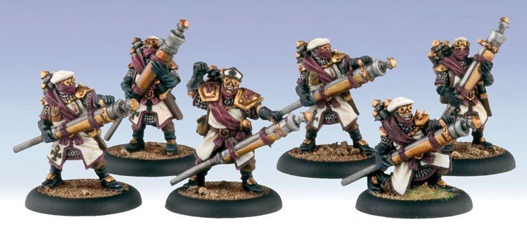 Warmachine Protectorate of Menoth Delivers (Unit Box Set: 1 Leader, 5 Deliverers) - Privateer Press Miniatures PRIV-PIP 32019