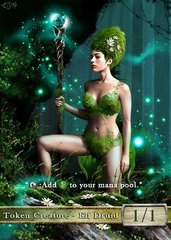 Elf Druid #2 Token Magic: the Gathering (Токен) GnD Cards