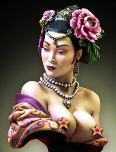 1:9 Китайская Леди, бюст