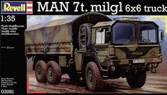 1/35 MAN 7-т армейский грузовик 6x6 (Revell 03081)