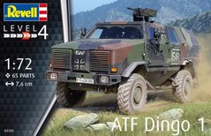 1/72 ATF Dingo 1 немецкий бронеавтомобиль (Revell 03345), сборная модель