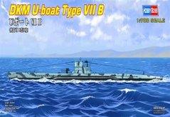 1/700 U-boat Type VIIB німецький підводний човен (HobbyBoss 87008), збірна модель