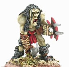 Mirliton Miniatures - Миниатюра 25-28 mm Fantasy - War Troll with Cutting Weapon - MRLT-TR001