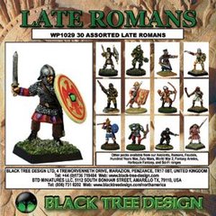 Римляне позднего периода (Roman Late Warpack) (30 шт) 28 мм, Black Tree Design BLTR-WP1029