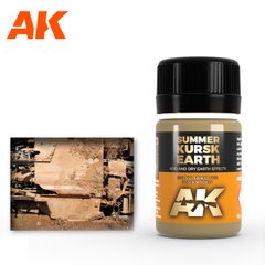 Курская земля, жидкость для имитации эффекта грязи, эмаль, 35 мл (AK Interactive AK080 Kursk Earth Effect)