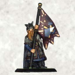 Mithrill Miniatures - Миниатюра 32 mm - Iron Hills standard bearer - MTHRL-MM367