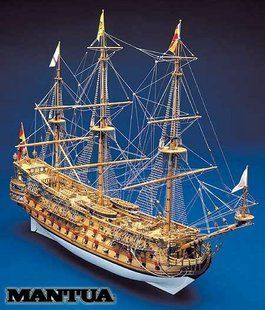 1/75 Корабль San Felipe (Mantua Model Panart 747) сборная деревянная модель