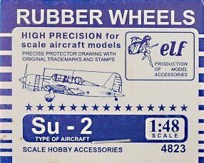 1/48 Колеса для Сухой Су-2 (Elf 4823)