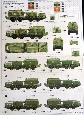 1/35 А-222 Берег 130-мм береговая колесная САУ (Trumpeter 01036) сборная модель