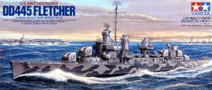 1/350 USS Fletcher DD445 американский эсминец (Tamiya 78012), сборная модель