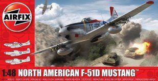 1/48 North American F-51D Mustang американський винищувач (Airfix 05136) збірна модель