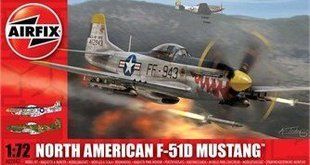 1/72 North American F-51 Mustang (Airfix 02047) сборная модель