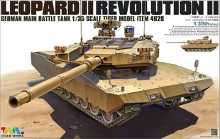 1/35 Leopard II Revolution II німецький основной боевой танк (Tiger Model 4628), сборная модель