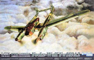 1/48 Focke-Wulf FW-189A-2 німецький літак (Great Wall Hobby L4803) збірна модель